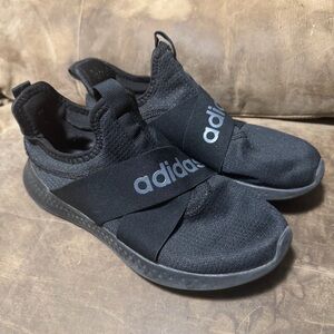 Adidas Women’s Black Slip-On Sneakers